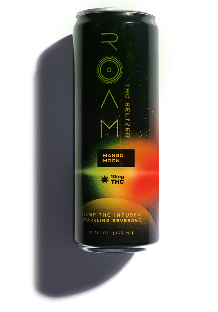Roam Mango Moon - 10 MG THC Infused Sparkling Beverage
