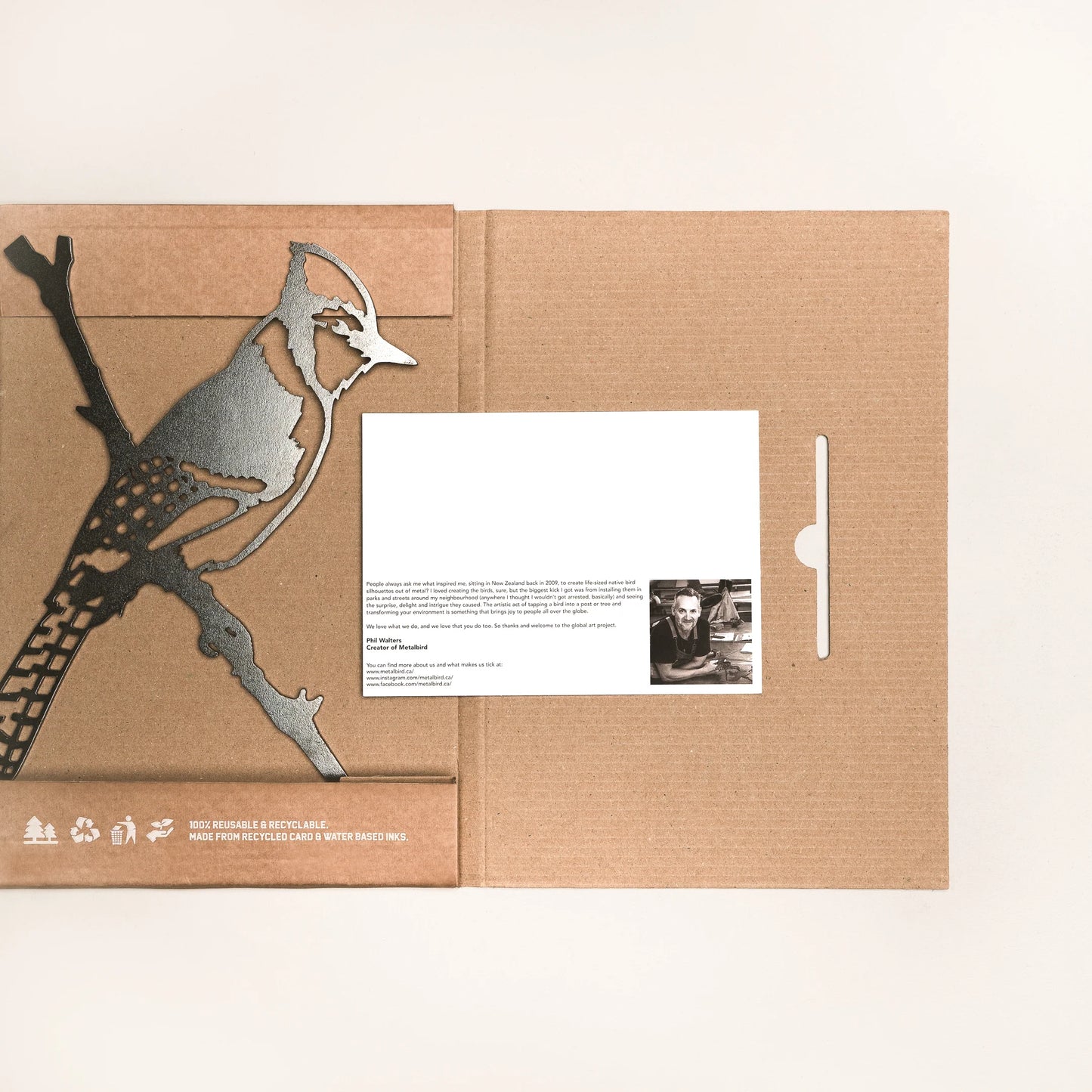 Metal Bird - Bluejay