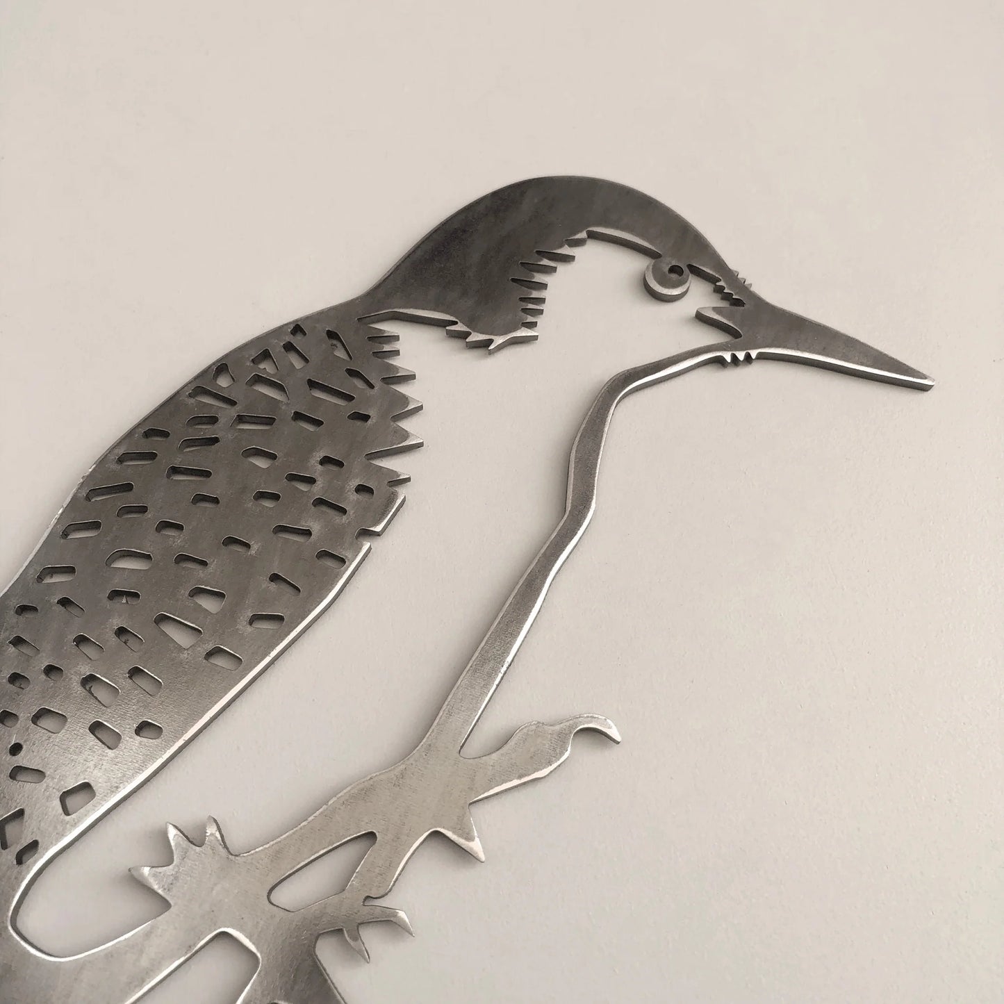 Metal Bird - Red Bellied WoodPecker