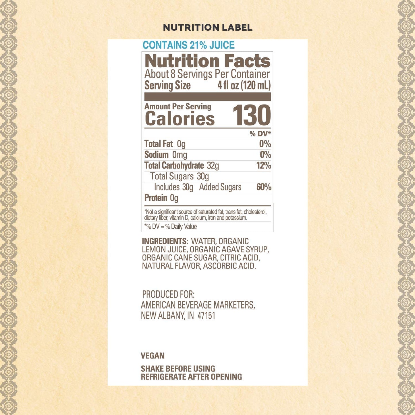 Agalima - Organic Sweet & Sour Mixer