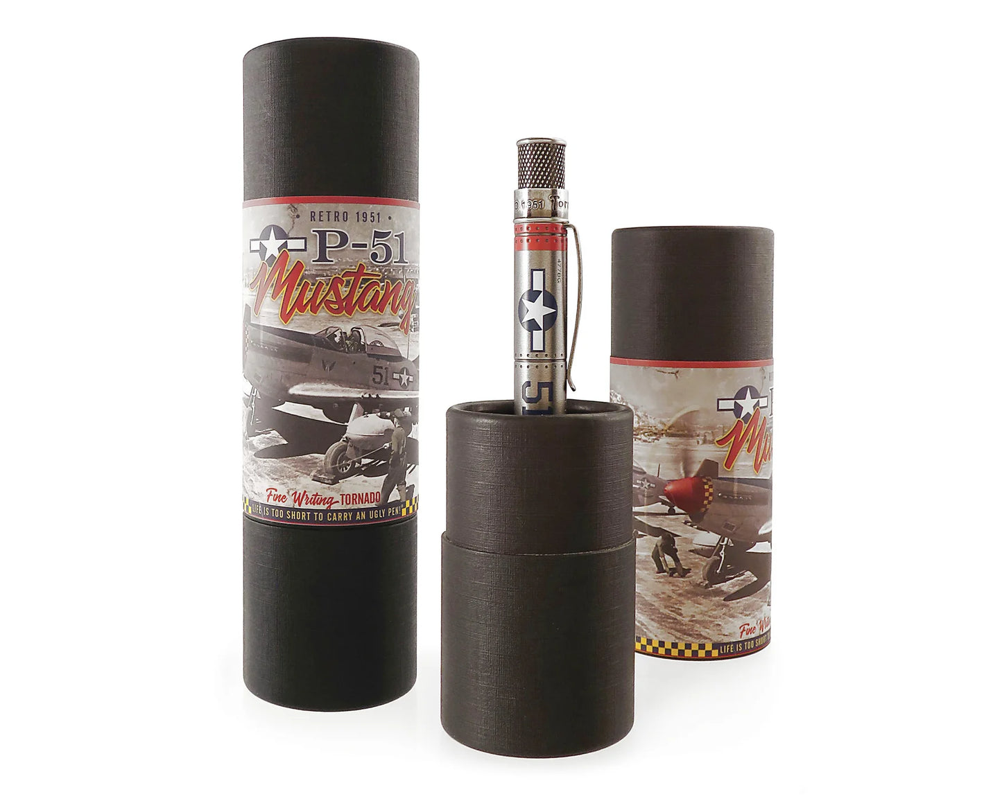 Retro 51 - Vintage Metalsmith - P-51 Mustang (Rollerball)