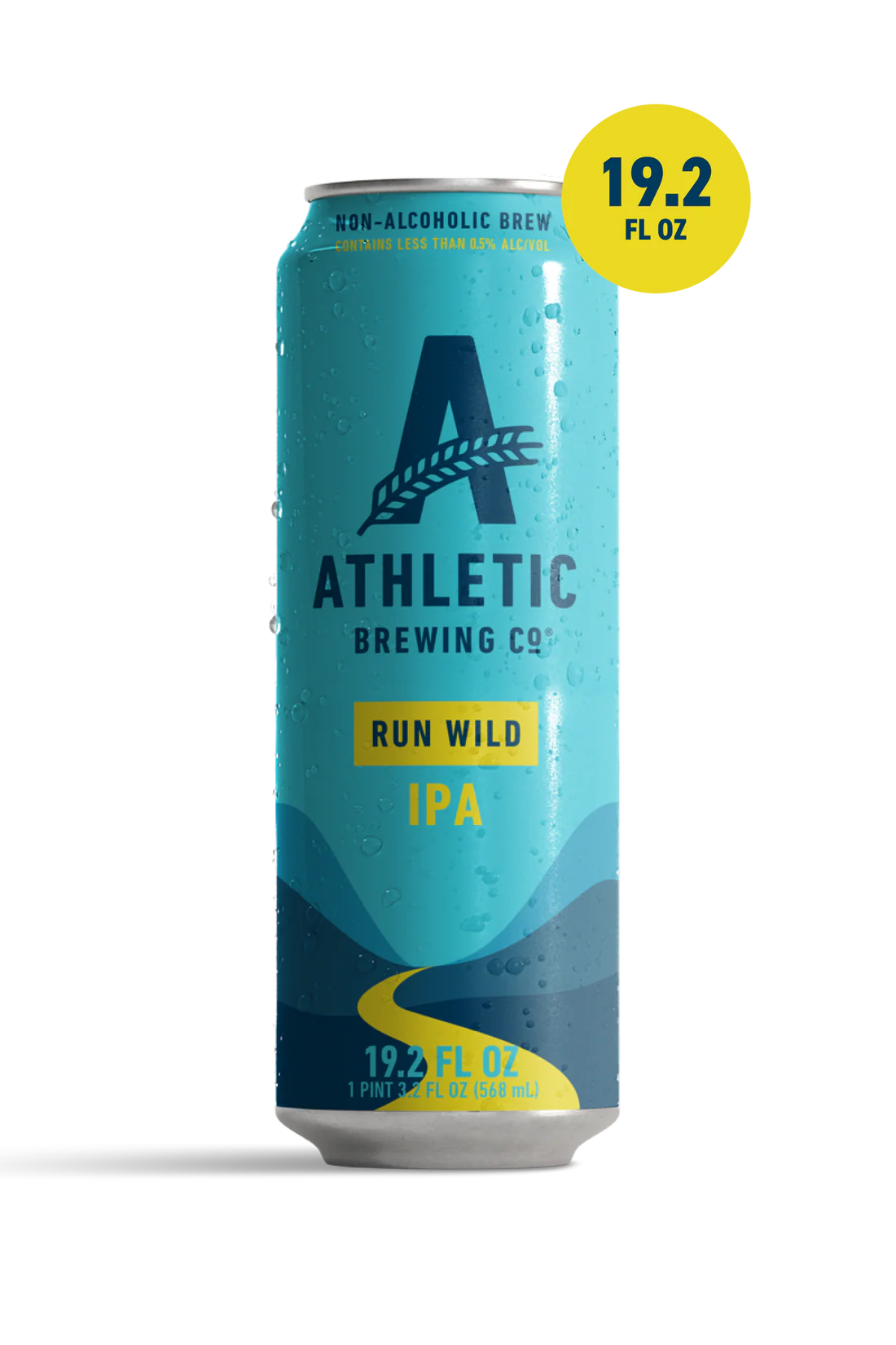 Athletic Brewing Company - Run Wild IPA (Non-Alcoholic)