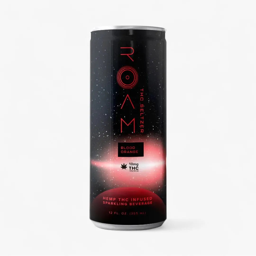 Roam Blood Orange - 10 MG THC Infused Sparkling Beverage