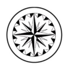 Brass Wax Seal Die - no handle: Botanical