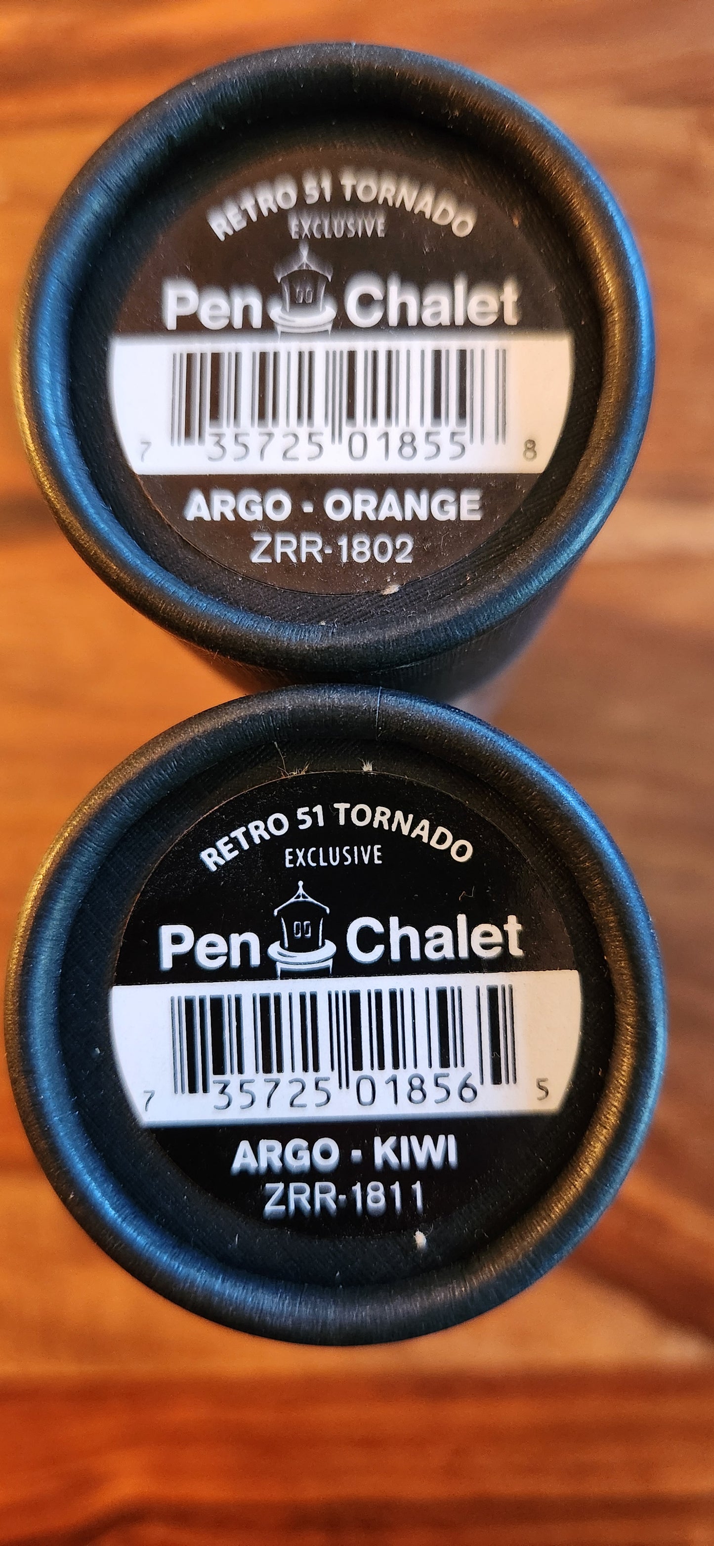 Retro 51 - Argo - Orange - Kiwi (Rollerball) 2 PENS