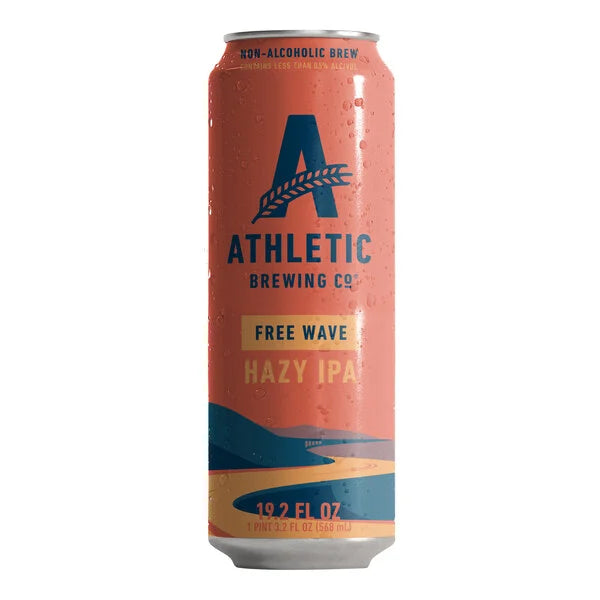 Athletic Brewing Company - Free Wave Hazy IPA (Non-Alcoholic)