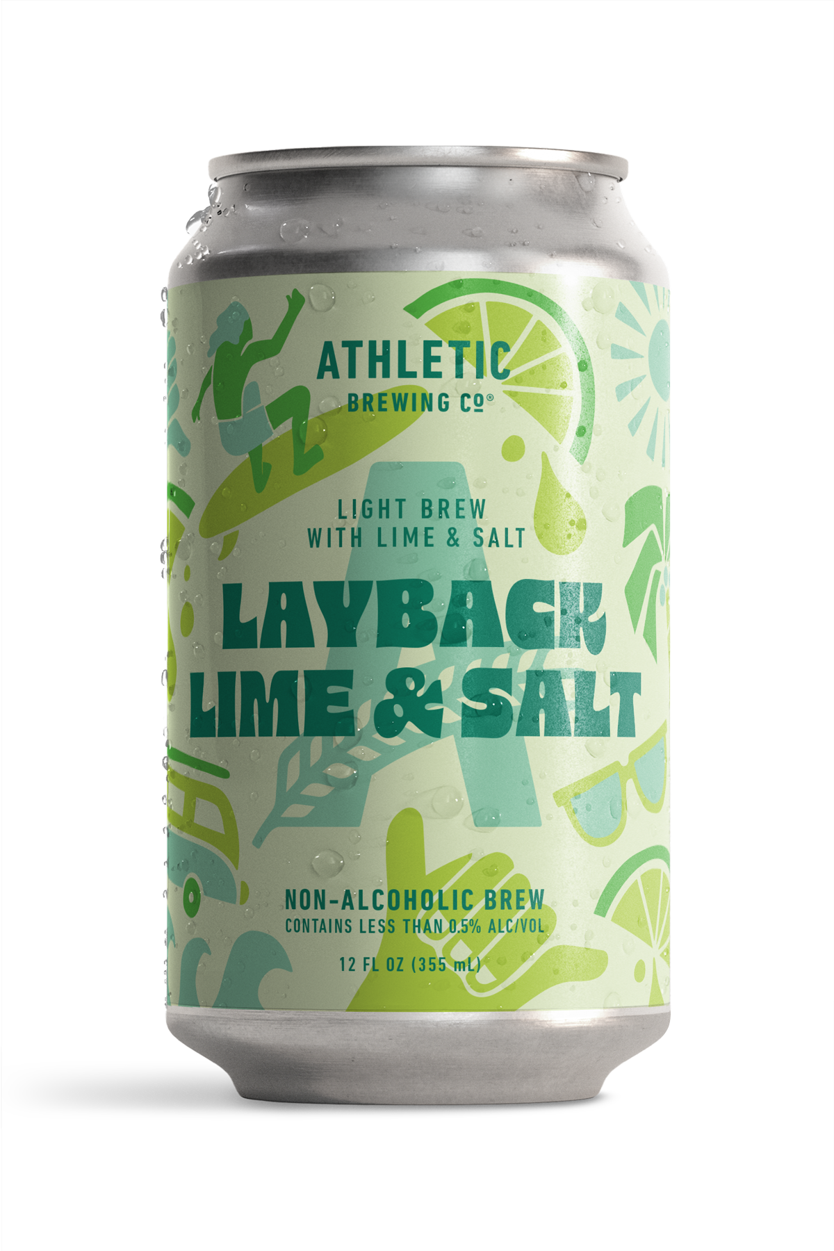 Athletic Brewing Company - Layback Lime & Salt (Non-Alcoholic)