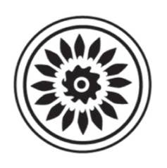 Brass Wax Seal Die - no handle: Mehndi Flower