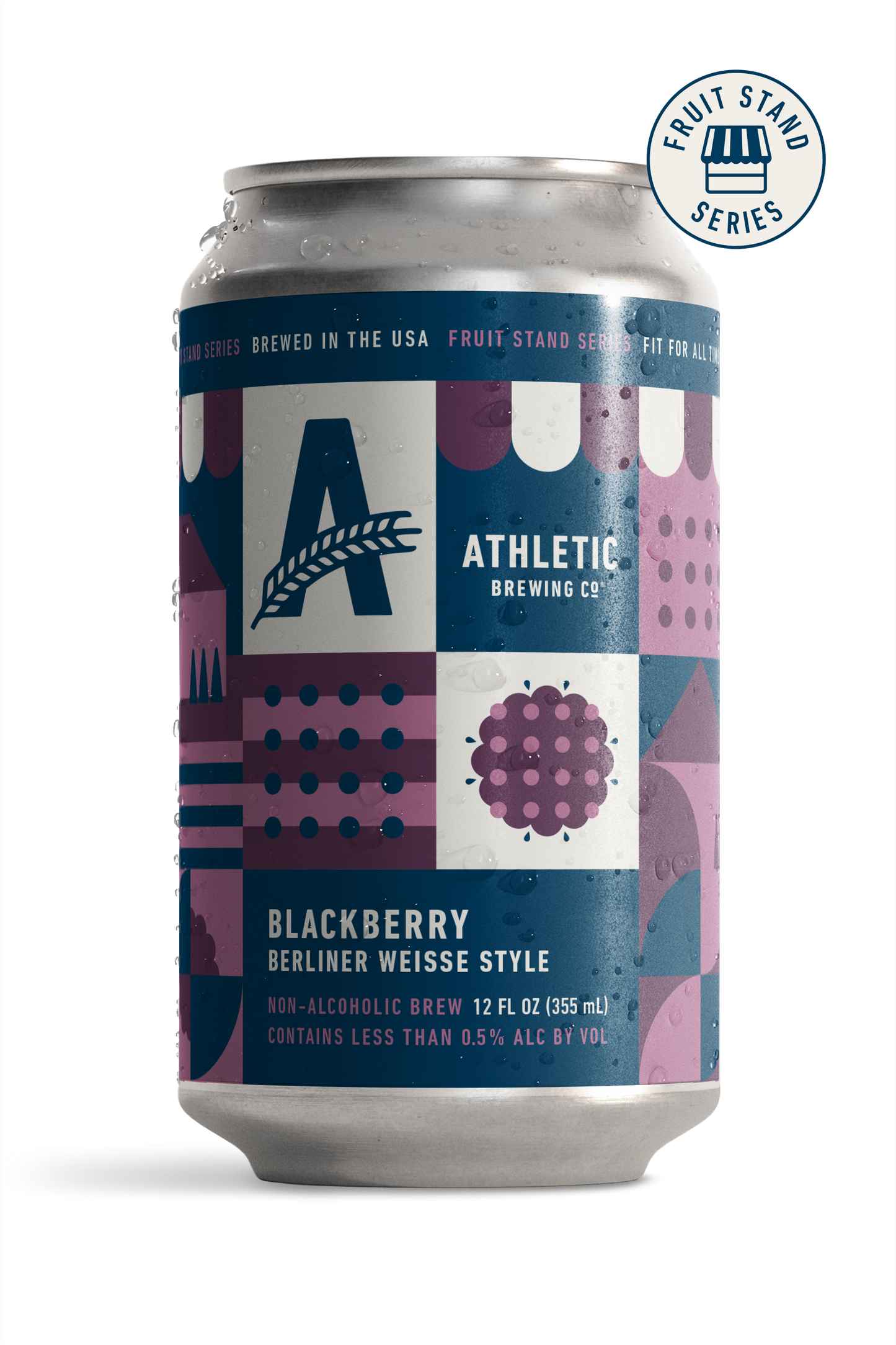 Athletic Brewing Company - Blackberry Berliner Weisse