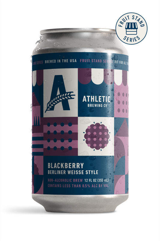 Athletic Brewing Company - Blackberry Berliner Weisse