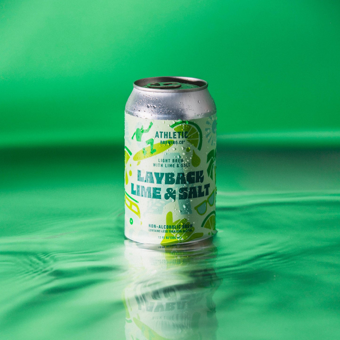 Athletic Brewing Company - Layback Lime & Salt (Non-Alcoholic)