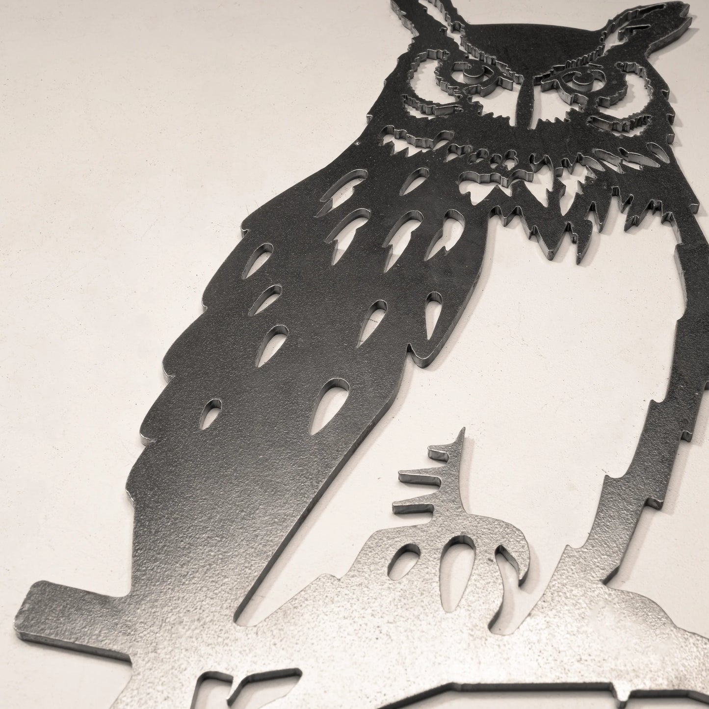 Metal Bird -  Great Horned Owl