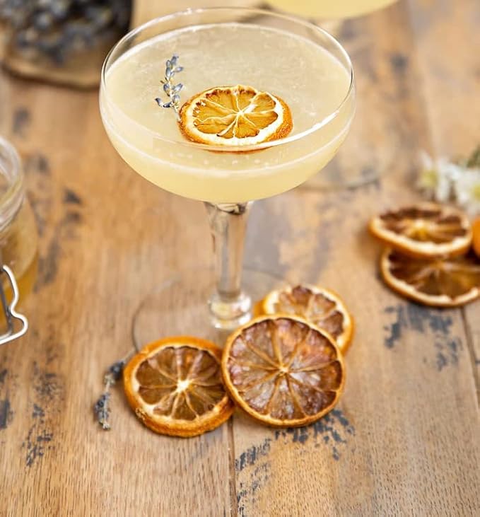Drink Botanicals - Dehydrated Sliced LEMON Cocktail Garnish Wheels