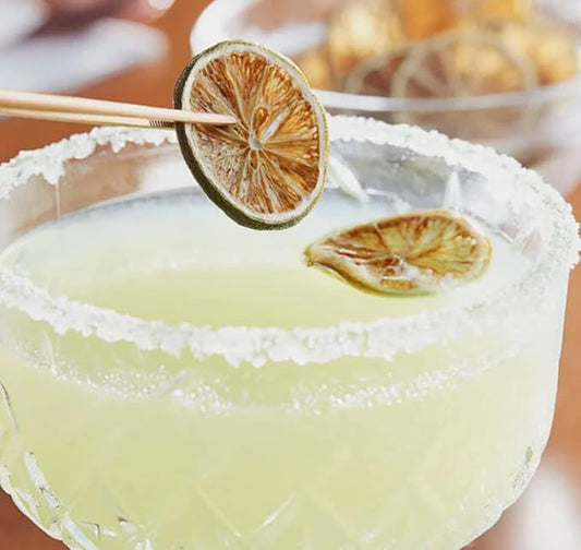 Drink Botanicals - Dehydrated Sliced LIME Cocktail Garnish Wheels