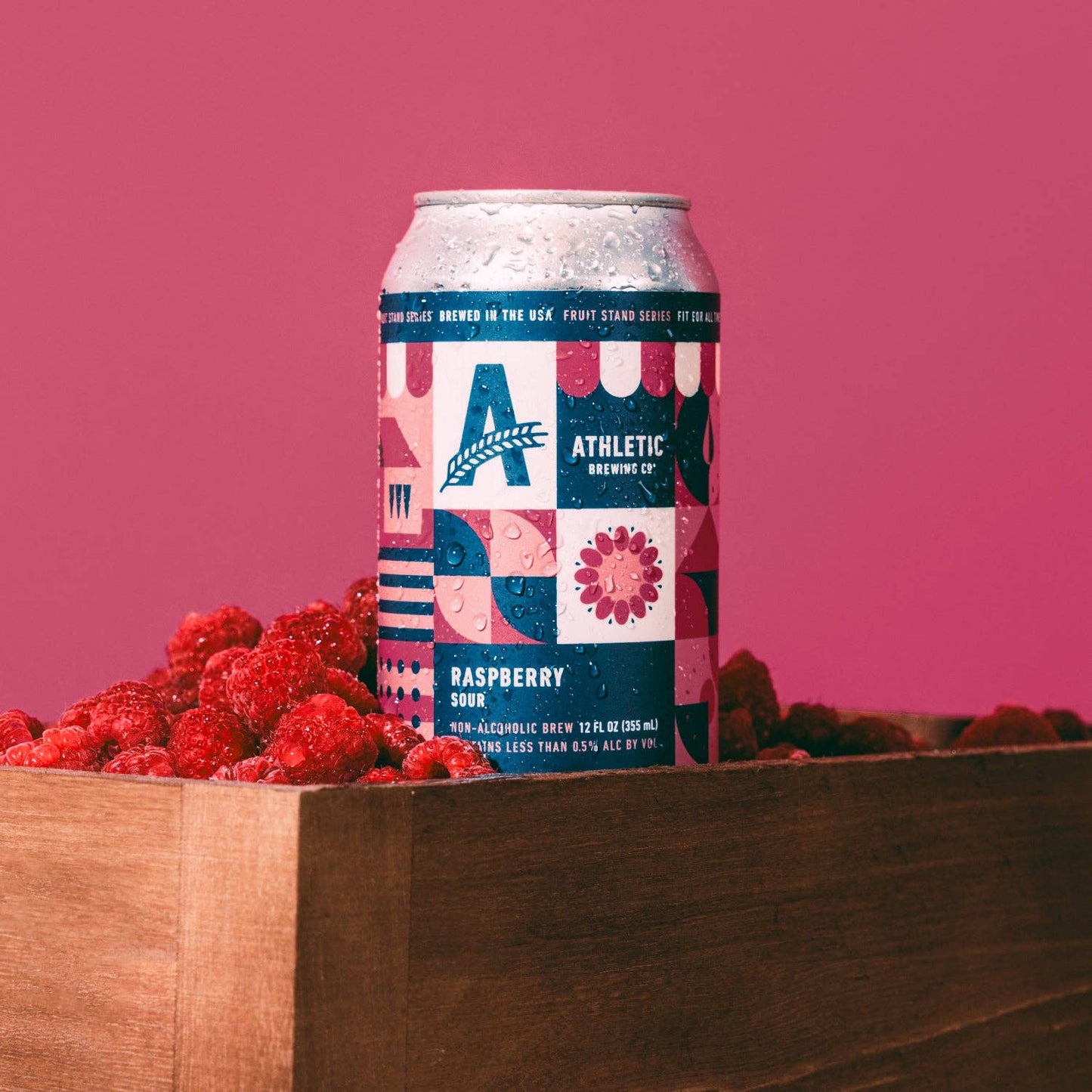 Athletic Brewing Company - Raspberry Sour