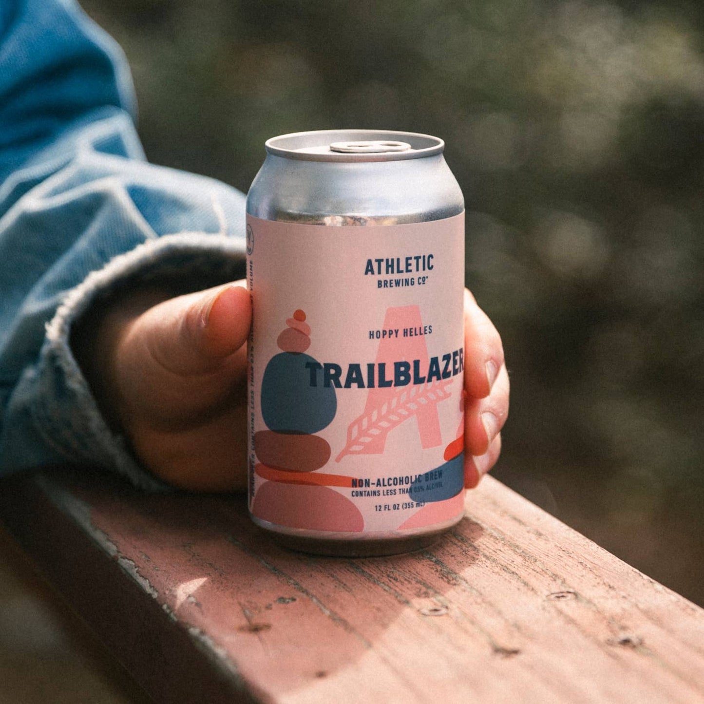 Athletic Brewing Company - Trailblazer Hoppy Helles