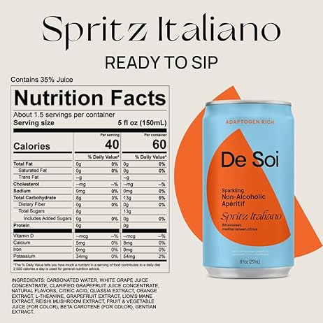 De Soi - Spritz Italiano Sparkling Aperitif
