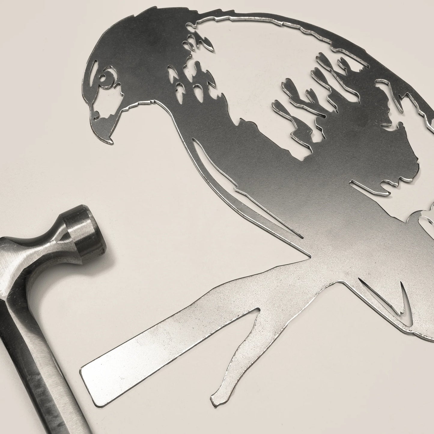 Metal Bird -  Red_Tailed Hawk