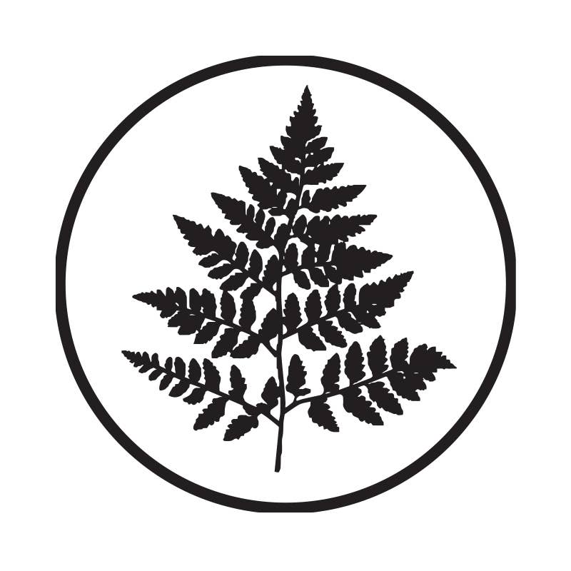 Brass Wax Seal Die - no handle: Scroll & Quill