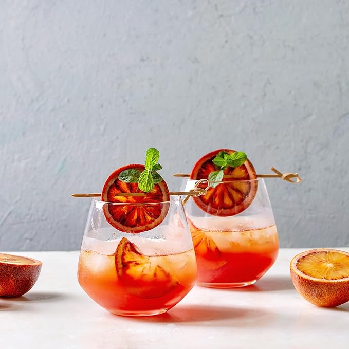 Drink Botanicals - Dehydrated Sliced BLOOD ORANGE  Cocktail Garnish Wheels