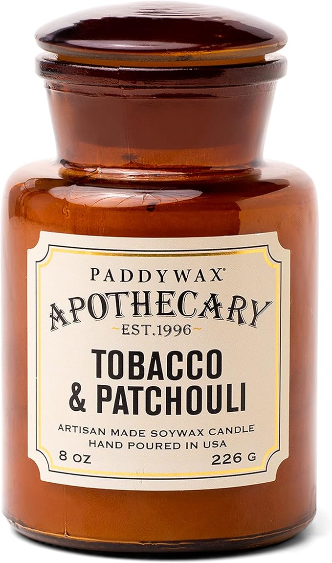 Paddy Wax Apothecary - Tobacco & Patchouli - 8 oz Candle