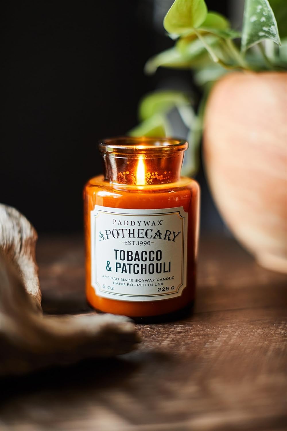 Paddy Wax Apothecary - Tobacco & Patchouli - 8 oz Candle