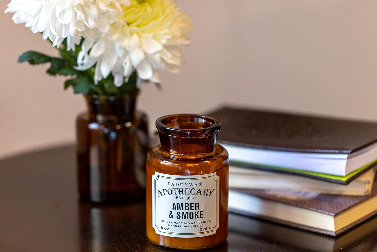 Paddy Wax Apothecary - Amber & Smoke - 8 oz Candle