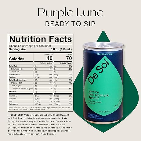 De Soi - Purple Lune Sparkling Aperitif