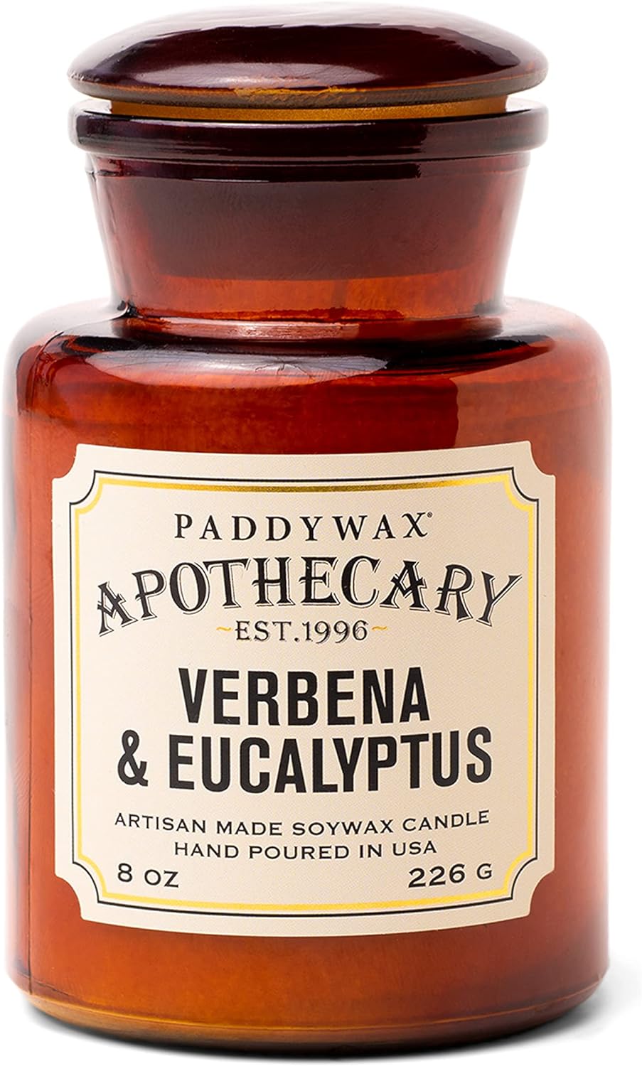 Paddy Wax Apothecary - Verbena & Eucalyptus - 8 oz Candle