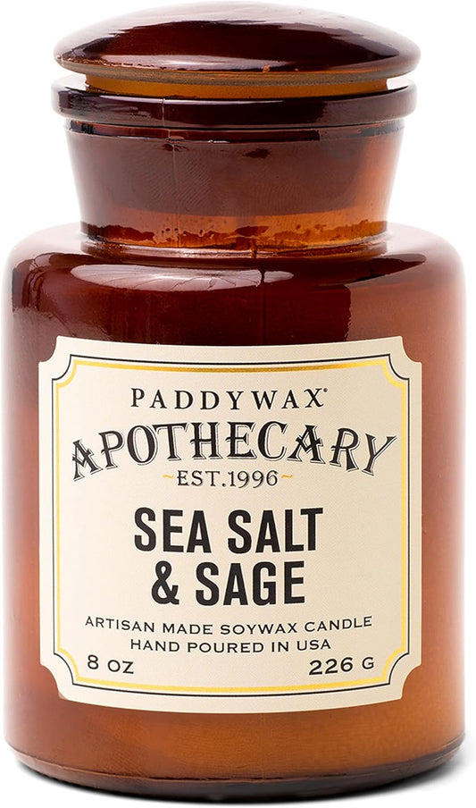 Paddy Wax Apothecary - Sea Salt & Sage - 8 oz Candle