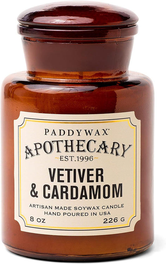 Paddy Wax Apothecary - Vetiver & Cardamom - 8 oz Candle