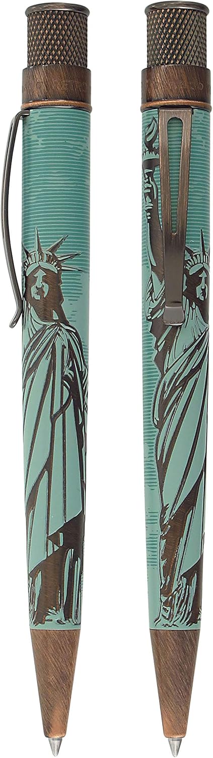 Retro 51 - Vintage Metalsmith Statue of Liberty (Rollerball)