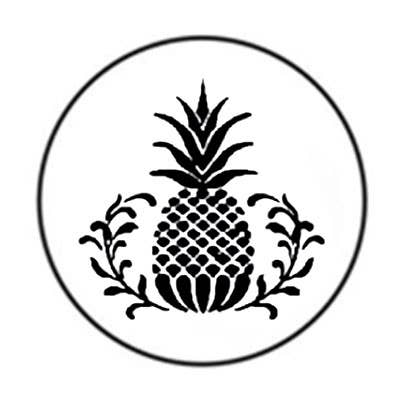 Brass Wax Seal Die - no handle: Mehndi Flower