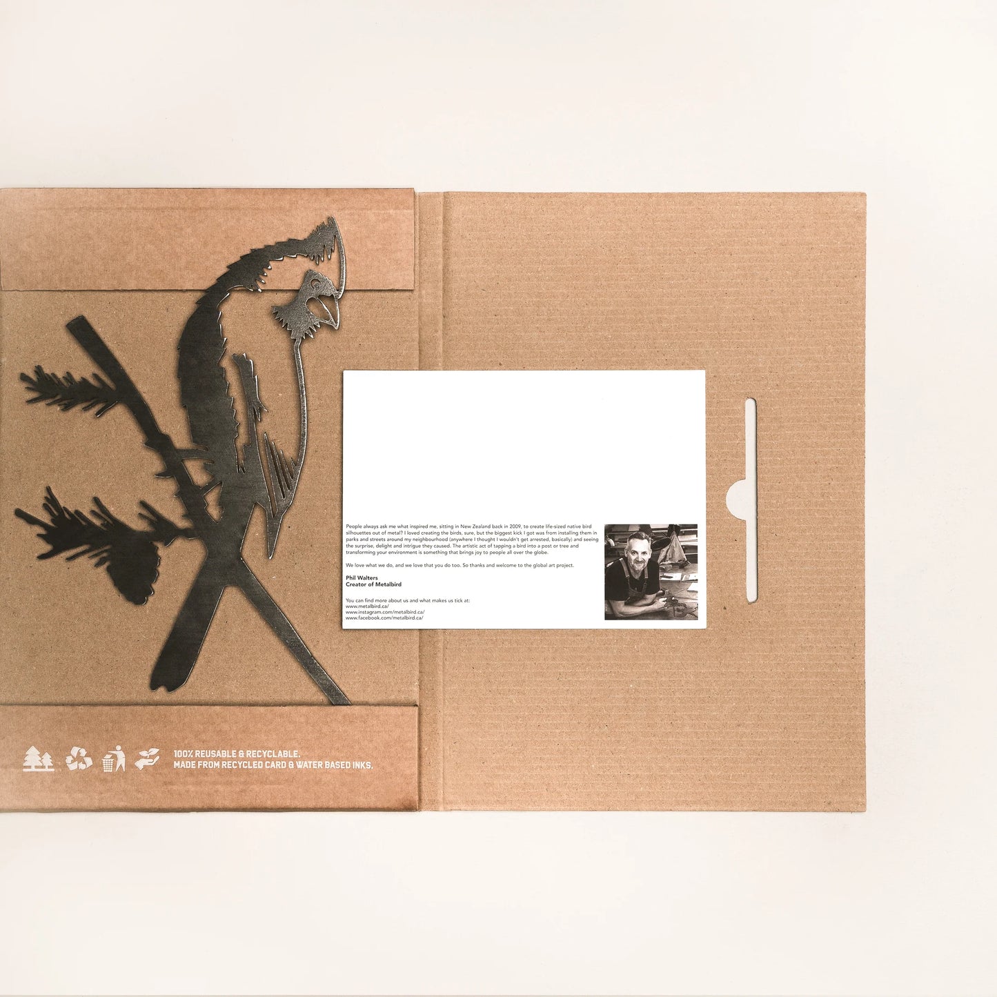 Metal Bird -  Cardinal