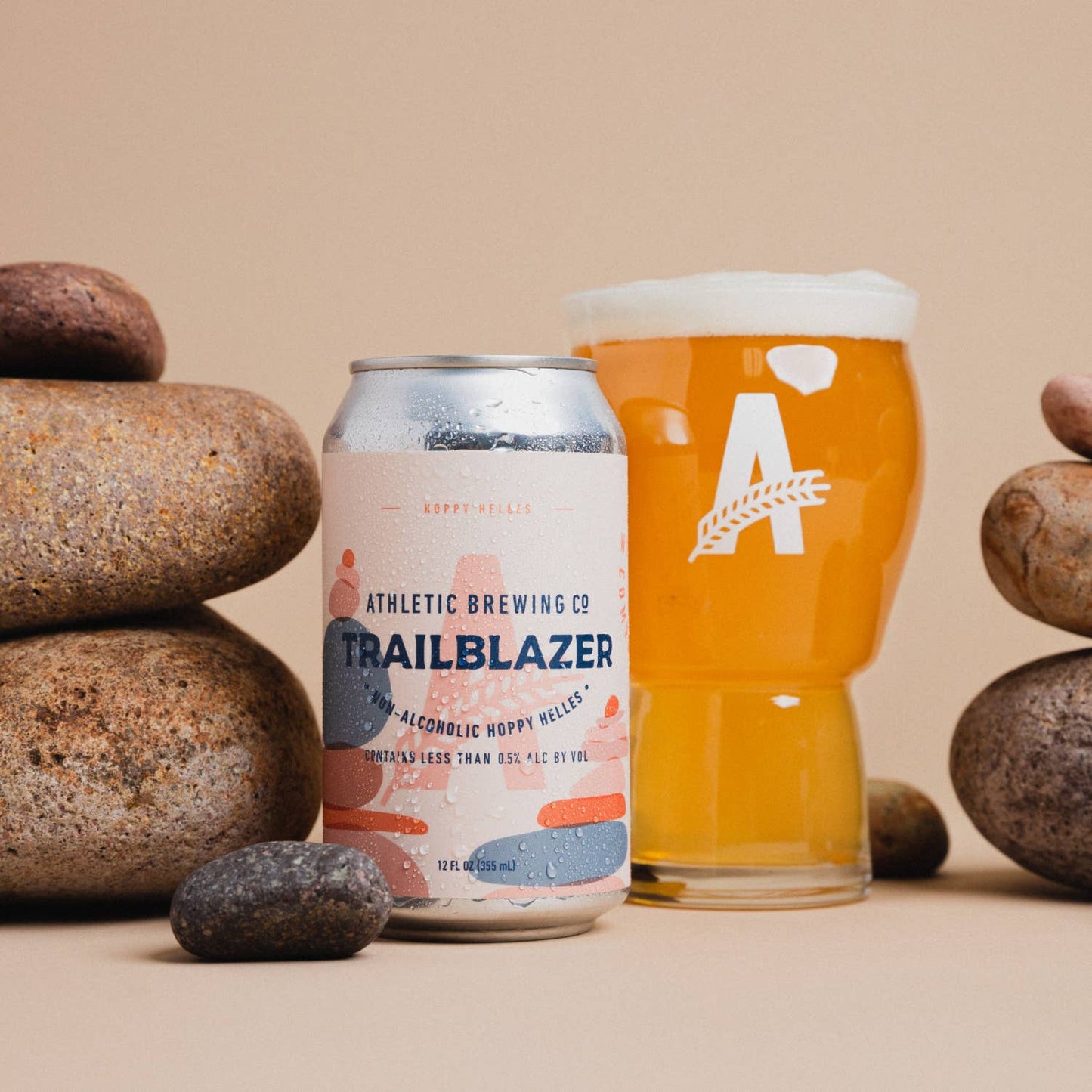 Athletic Brewing Company - Trailblazer Hoppy Helles