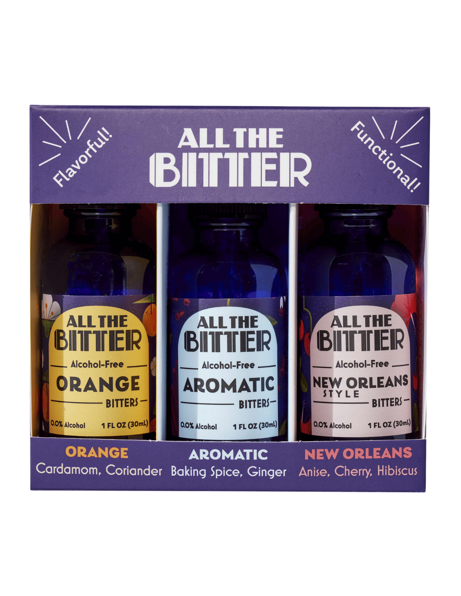 All The Bitter - Classic Bitters Varieties (100% Non-Alcoholic) – The ...