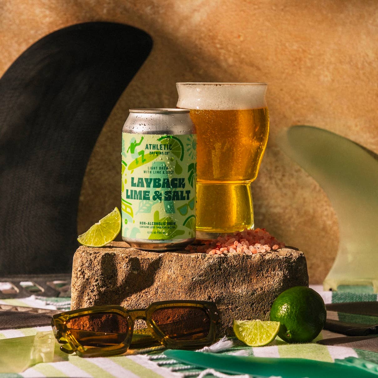 Athletic Brewing Company - Layback Lime & Salt (Non-Alcoholic)