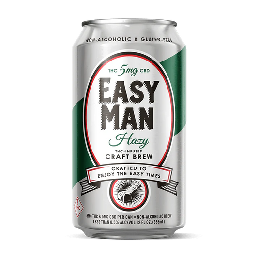Easy Man Hazy THC Beer - 5 MG THC & 5 MG CBD