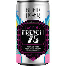 Blind Tiger Cocktails - Lavender French 75