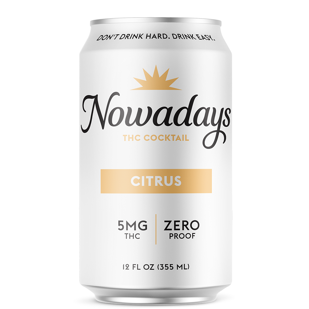 Nowadays 5 MG THC Infused Sparkling Beverage - Variety Pack
