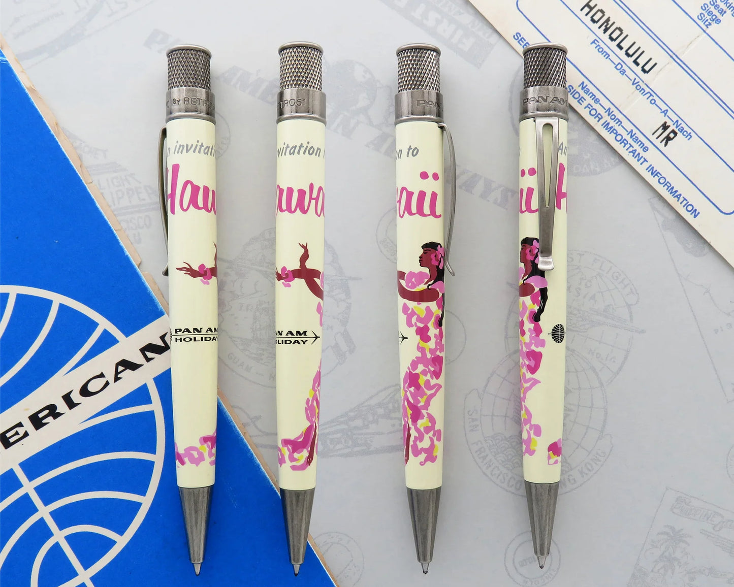 Retro 51 - Pan Am® - Hawaii Poster (Rollerball)