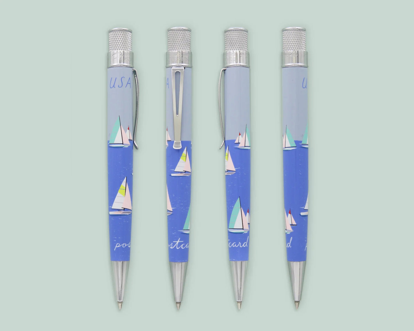 Retro51 Limited Edition - USPS® - Sailboats Stamp '23 (Rollerball)