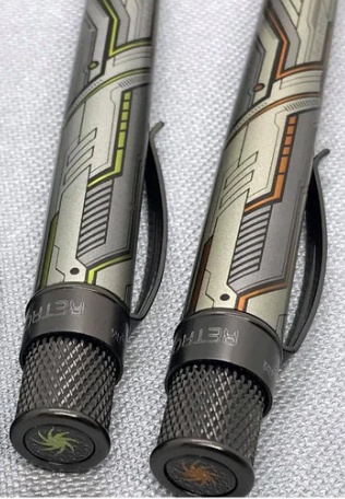Retro 51 - Argo - Orange - Kiwi (Rollerball) 2 PENS