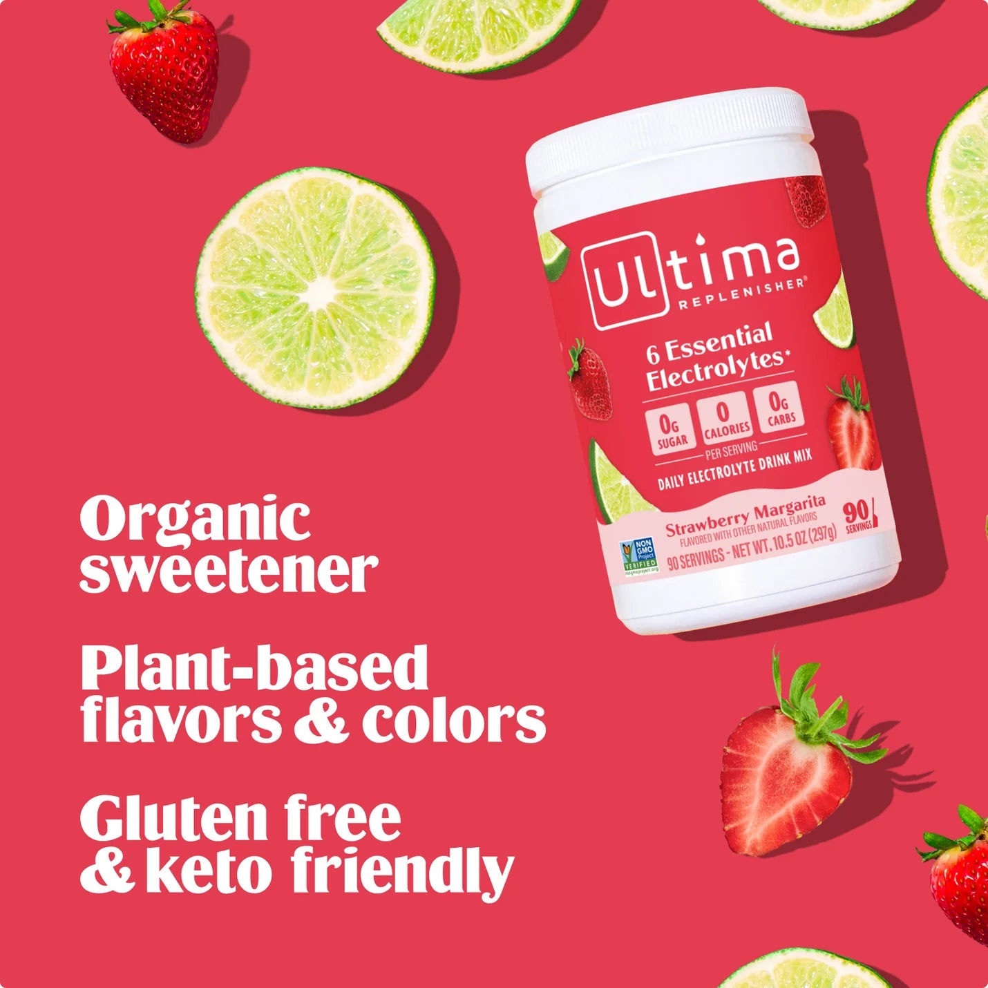 Ultima Replenisher - Strawberry Margarita