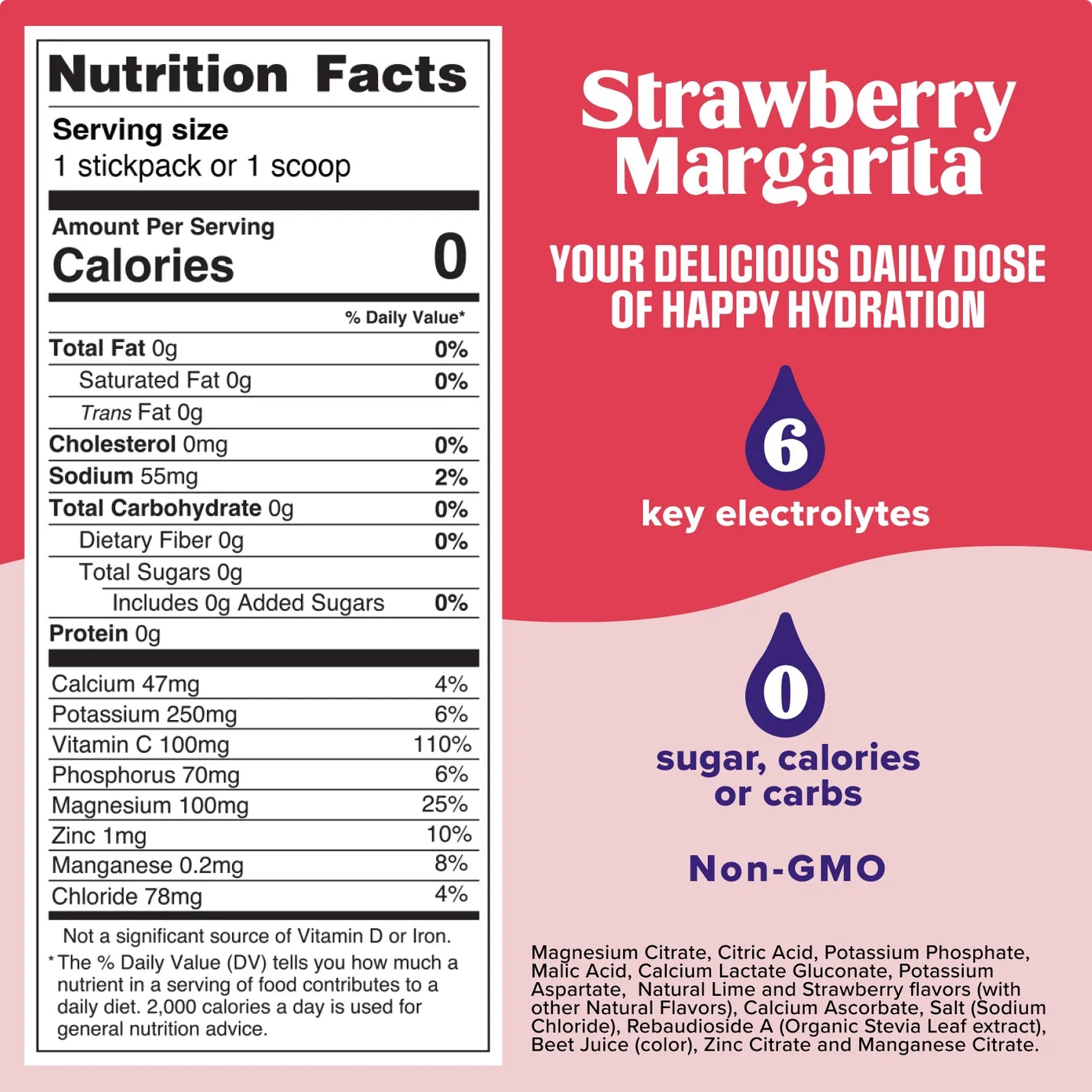 Ultima Replenisher - Strawberry Margarita