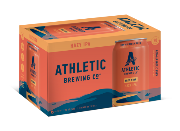 Athletic Brewing Company - Free Wave Hazy IPA (Non-Alcoholic)