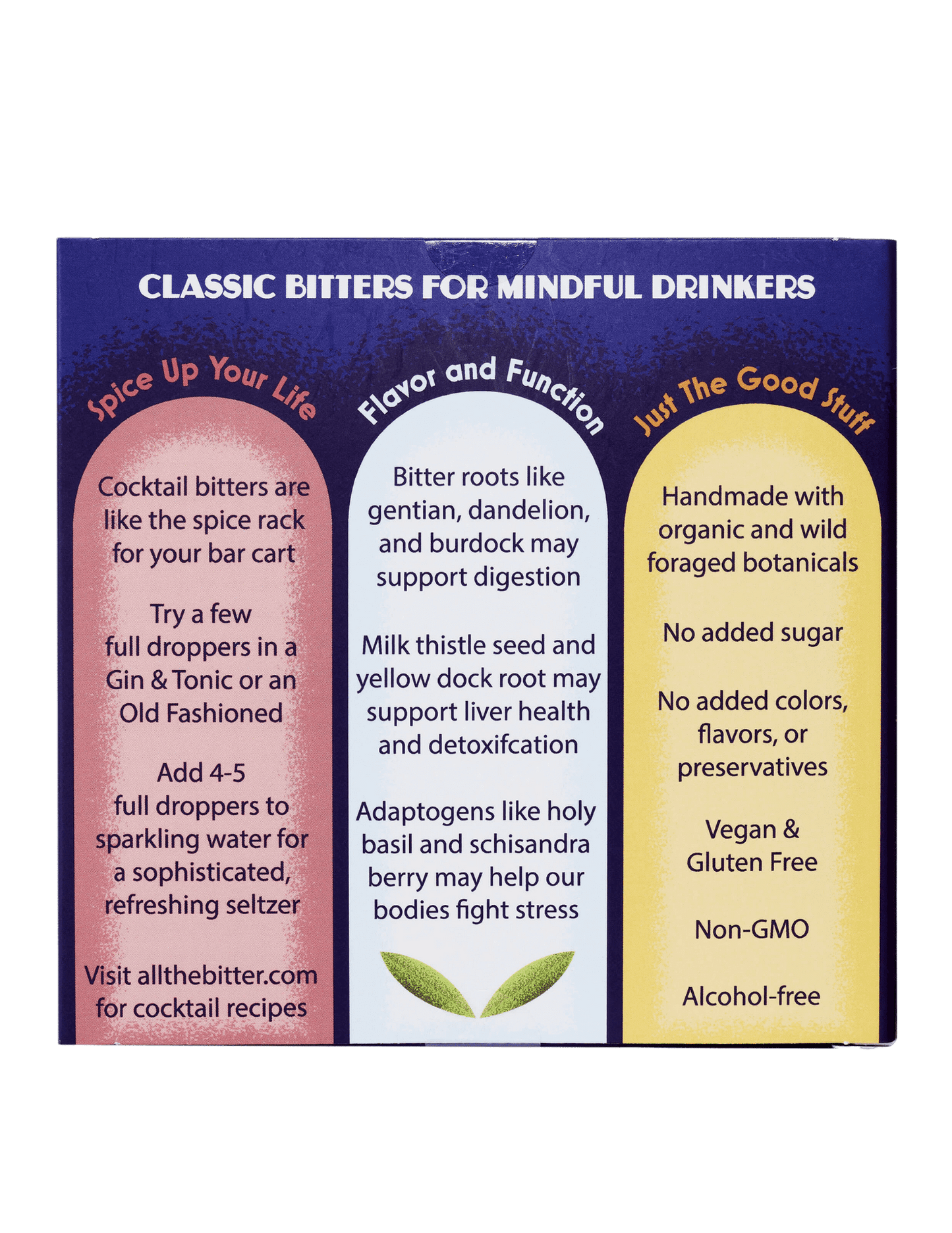 All The Bitter - Classic Bitters Aromatic, Orange & New Orleans (100% Non-Alcoholic)