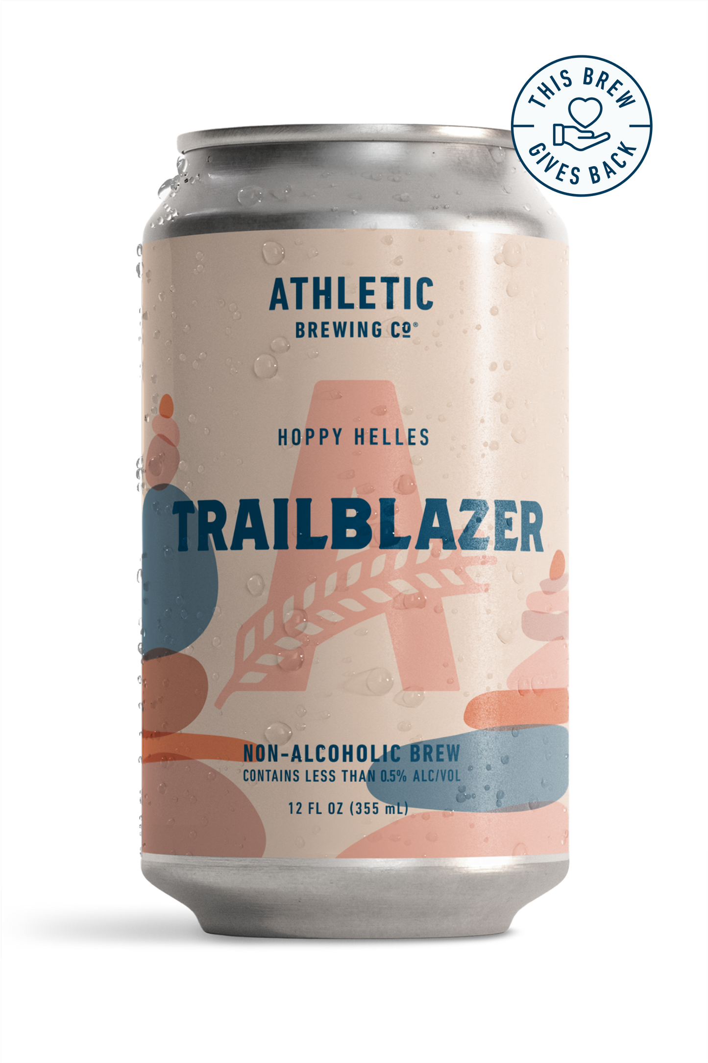 Athletic Brewing Company - Trailblazer Hoppy Helles