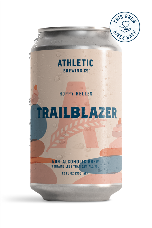 Athletic Brewing Company - Trailblazer Hoppy Helles