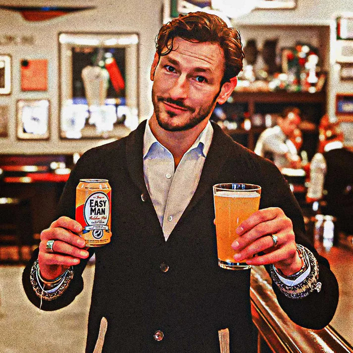 Easy Man Golden Pale THC Beer - 3 MG THC & 3 MG CBD